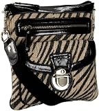 SR SQUARED by Sondra Roberts Geometric Zebra Cross-Body
