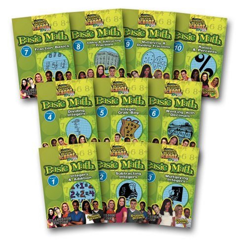 Standard Deviants School - Basic Math Super Pack (Classroom Edition)