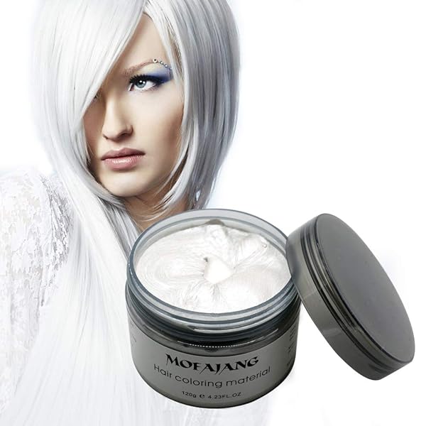 Mofajang Natural Hair Wax Color Styling Cream Mud Natural