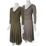 Adi Designs S Max Collection Shirred Bodice Dress