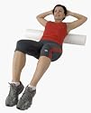Home4physio Foam Roller White - 10cm/4'