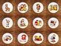 SET (12) CAMPBELL KIDS CAMPBELL'S SOUP KID DRESSER DRAWER PULLS KNOBS