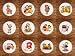 SET (12) CAMPBELL KIDS CAMPBELL'S SOUP KID DRESSER DRAWER PULLS KNOBS