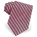 Breast Cancer Pink Ribbon Tie by Real Men Wear Pink - Black Silk