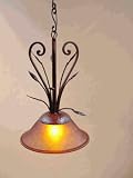 Amber Floral Chandelier