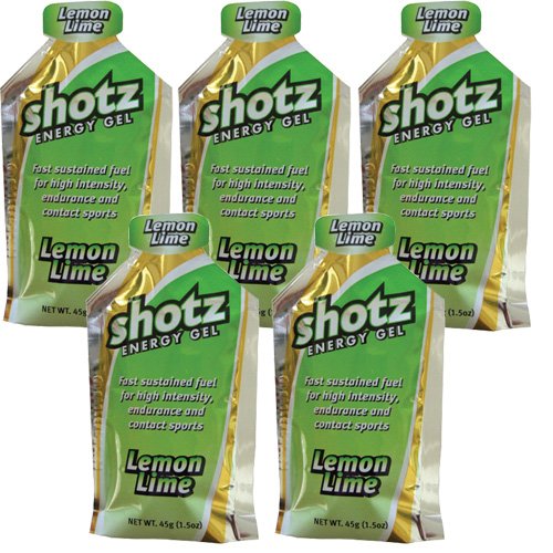 shotzショッツエナジージェル（カーボショッツ）レモンライム味　(45ｇ×5個)