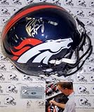 Peyton Manning Autographed/Hand Signed Denver Broncos Speed Revolution Authentic Helmet