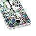 For Galaxy S5 , ivencase Colorful Tree [Ultra Thin] Pattern Flexible Slim Soft Texture TPU Gel Protective [Clear] Rear Case Cover Perfect Fit for Samsung Galaxy S5 SV