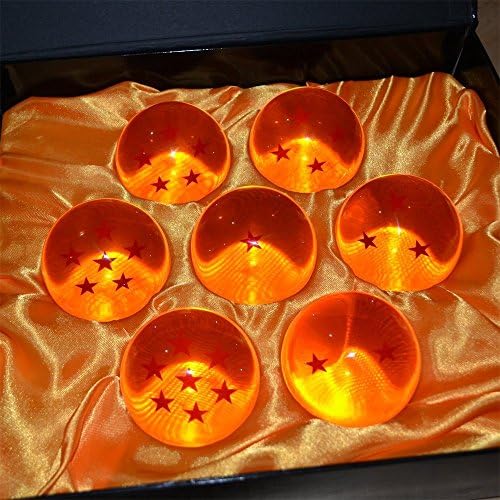 Large Acrylic Dragonball Z Replica Ball Set of 7Pcs (Large/76mm)