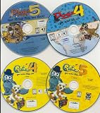 Lot 4 Dogz 4 & 5 and Catz 4 & 5 Your Virtual Petz Palz Dogz5 Catz5 Pc Vista Xp Computer Game Cd Catz4 Dogz4