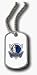 DALLAS MAVERICKS DOMED DOG TAG NECKLACE **