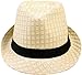 Simplicity Fedora Bucket Fashion Cap Summer Floral Vintage Hats, 738_Beige S/M