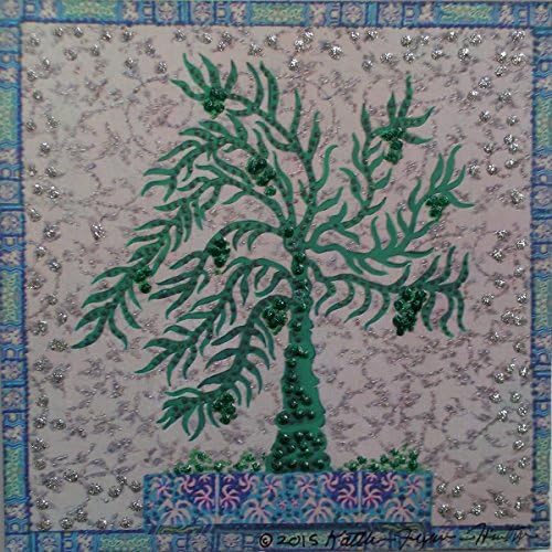 "Summer Emerald Arbor" 6" x 6" (small)