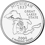 2004-P Michigan BU State Quarter