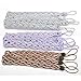 Daxin 1 Pair Tassel Rope Cord Tie Backs Window Drapery Decorative