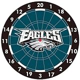 NFL Philadelphia Eagles 12-Inch Paper Dart Board With Darts