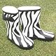 Zebra Wellies for Kids