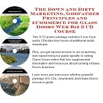 The Down and Dirty Marketing, Godfather Principles and eCommerce for Glass Doors Web Biz 3 CD Course book cover