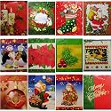 Christmas Gift Bag(small)-12 Designs Assortment- With Free Printed Tissue Paper for Each One