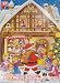 Santa and Family PeA German Advent Calendar with Chocolate Gifts Inside