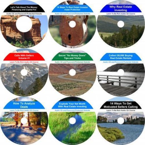The Advanced No Down Payment, Motivated Seller, Work From Home Real Estate Mentoring System on 9 CDs