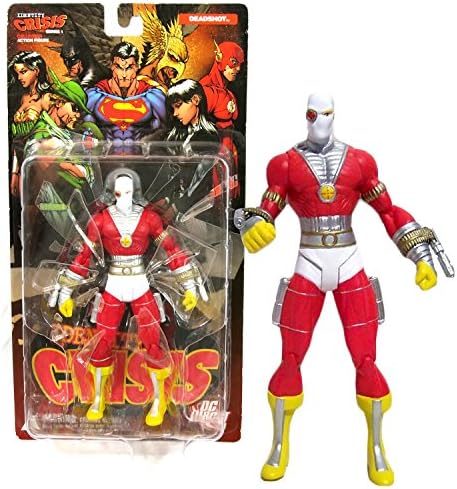DC Direct Year 2005 Series 1 DC Comics Brad Meltzer's Identity Crisis 6-1/2 Collector Action Figure - DEADSHOT with Multiple Points of Articulation and Display Base