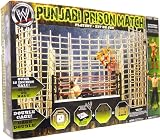 WWE Wrestling Ring Punjabi Prison Match Playset with Batista and The Great Khali