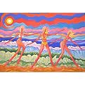 Outdoor Art - Beach Buns by Gary Borse (20x28")