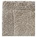 Regence Home Reversible Cotton Bath Rug, 17 by 23-Inch, Linen