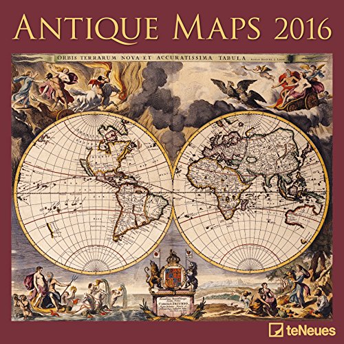 Antique Maps 2016 BroschÃ¼renkalender