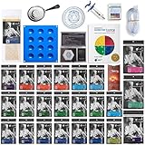 ULTIMATE Molecular Gastronomy "Made Easy" Starter Kit + Bonus 300 Recipe CD ⊘ Non-GMO ❤ Gluten-Free ✡ OU Kosher Certified Ingredients