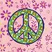 Peace Sign Cocktail Napkins
