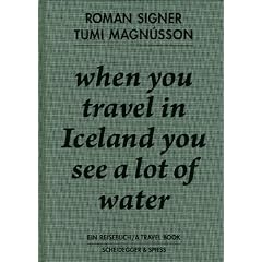 When You Travel in Iceland You See a Lot of Water: Ein Reisebuch