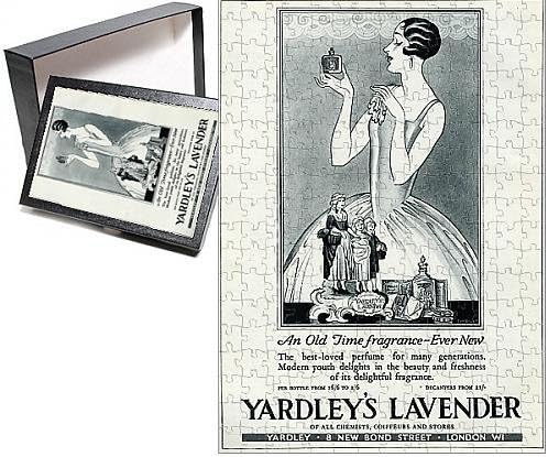 Photo Jigsaw Puzzle of Advert for Yardley s Lavender
