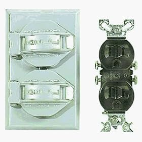 Hubbell 5940-1 Do it Weatherproof Electrical Cover and Receptacle by Hubbell