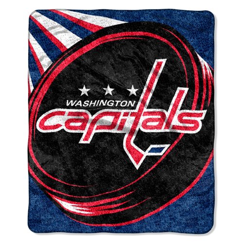 Washington Capitals 50x60 Puck Series Sherpa Throw
