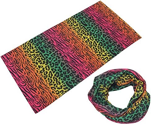 iArtker 12-in-1 Headband - Versatile Sports &amp; Casual Headwear - Constructed with High Performance Moisture Wicking Microfiber.Glow