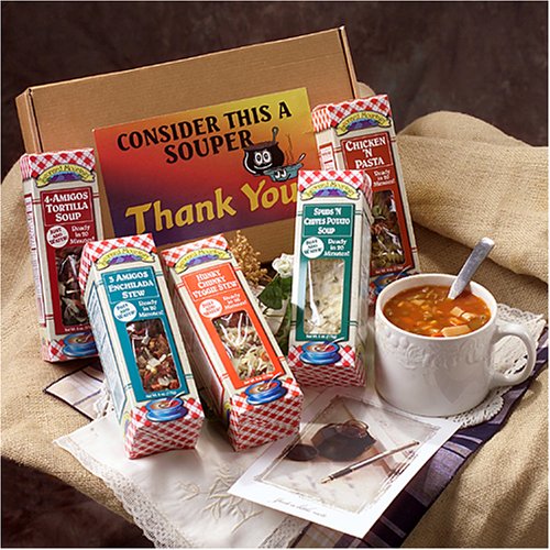 Consider This a Souper Thank You Gourmet Soup Gift Set by Potato Soup Mixes