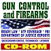 Gun Control and Firearms - Handguns, Ammunition, Pistols, Revolvers, Rifles, Shotguns, Safety, Gun Violence, Laws and Regulations, Brady Law, Background Checks - ATF, FBI, DOJ (CD-ROM)
