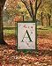 Fall Leaf Monogram Flags