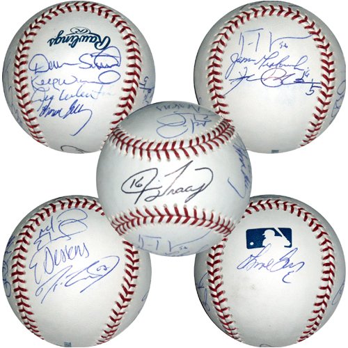 Los Angeles Dodgers 2005 Team Signed MLB Baseball