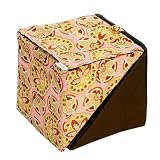 Utterly Yours Paisley Coral/Pink Preg Pillow - Medium