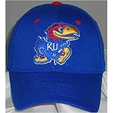 Kansas Jayhawks One-Fit NCAA Wool Flex Cap (Team Color)