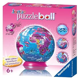 Ravensburger Fairy Friends Glitter Globe - 96 Piece puzzleball: Toys &amp; Games