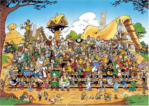 Childrens Toyshop  Spielwaren : Ravensburger -  Asterix Familienfoto Puzzle 1000 Teile