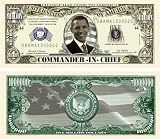 Buy : SET OF 10 BILLS-Barack Obama Collectible Million Dollar Bills