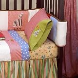 Cocalo Alphabet Soup 70x140cm Printed Cotbed Fitted Sheet
