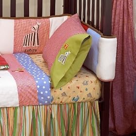 Cocalo Alphabet Soup 70x140cm Printed Cotbed Fitted Sheet