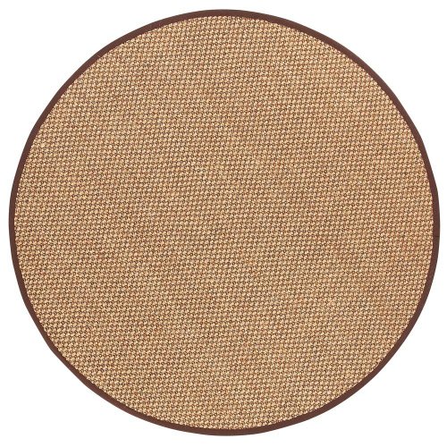 Adirondack Sisal Area Rug, 8' ROUND, CHOCOLATE On Sale