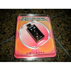 7.1 Channel USB External Sound Card Audio Adapter